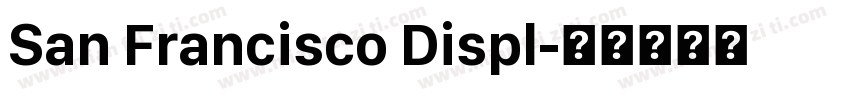 San Francisco Displ字体转换
